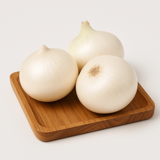 White Onion पांढरा कांदा (Pandhra Kanda) -500g
